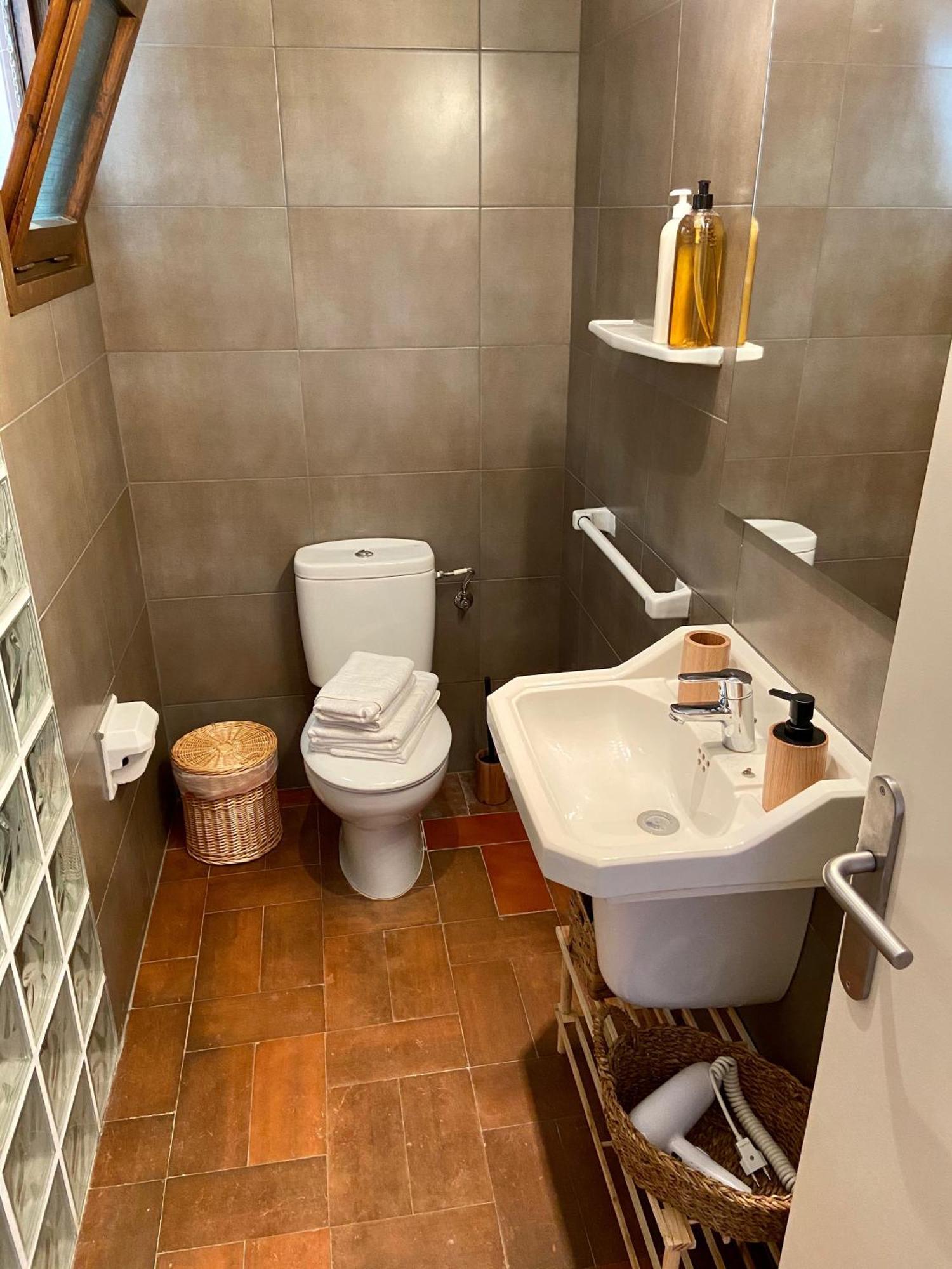 Ecoturisme Mas Ribas Hotell Palamós Rum bild